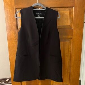 Rachel Zoe Black Blazer Vest